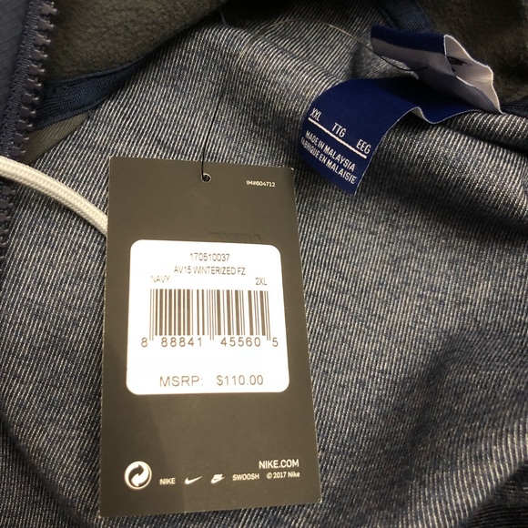 Nike Cowboys AV15 Winterized Jackets Mens Sizes - Picture 7 of 7